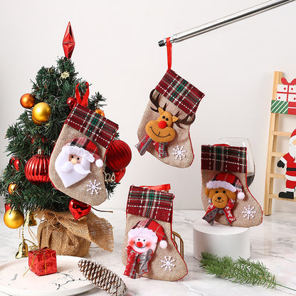 Weihnachtliche Socken Brehn