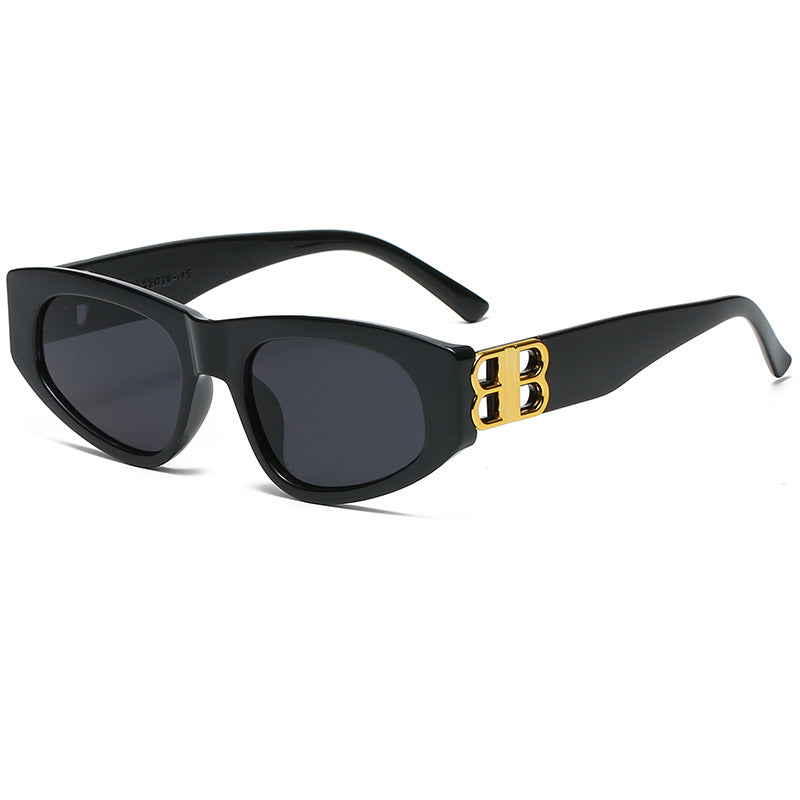 Damen Designer-Sonnenbrille mit luxuriösen Rahmenakzenten Brehn