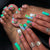 Dekoratives Blumen-Nagelkunst-Set Brehn