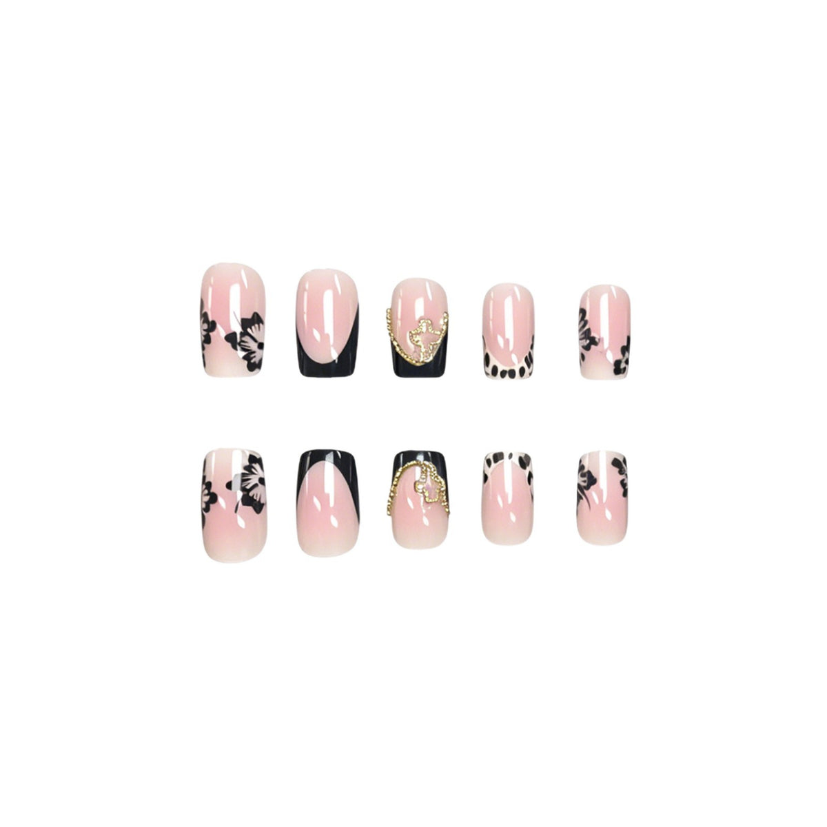 Luxuriöse dekorative Acryl-Nagelkunst Brehn
