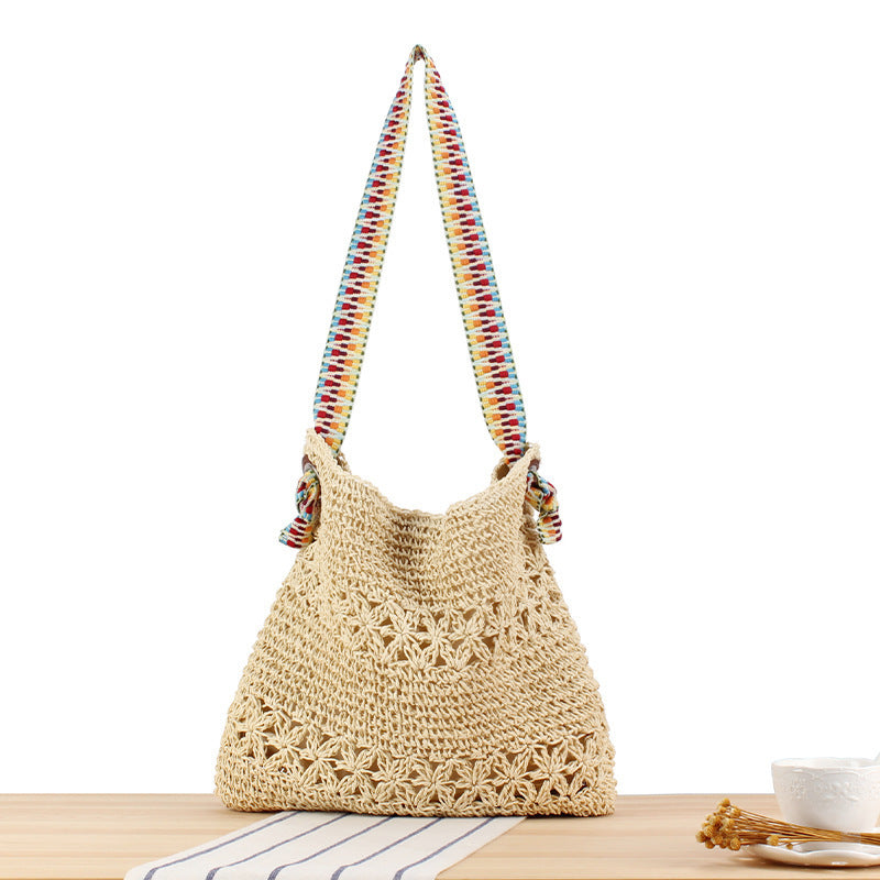 Handtasche mit Gestreiftem Tragegurt Brehn