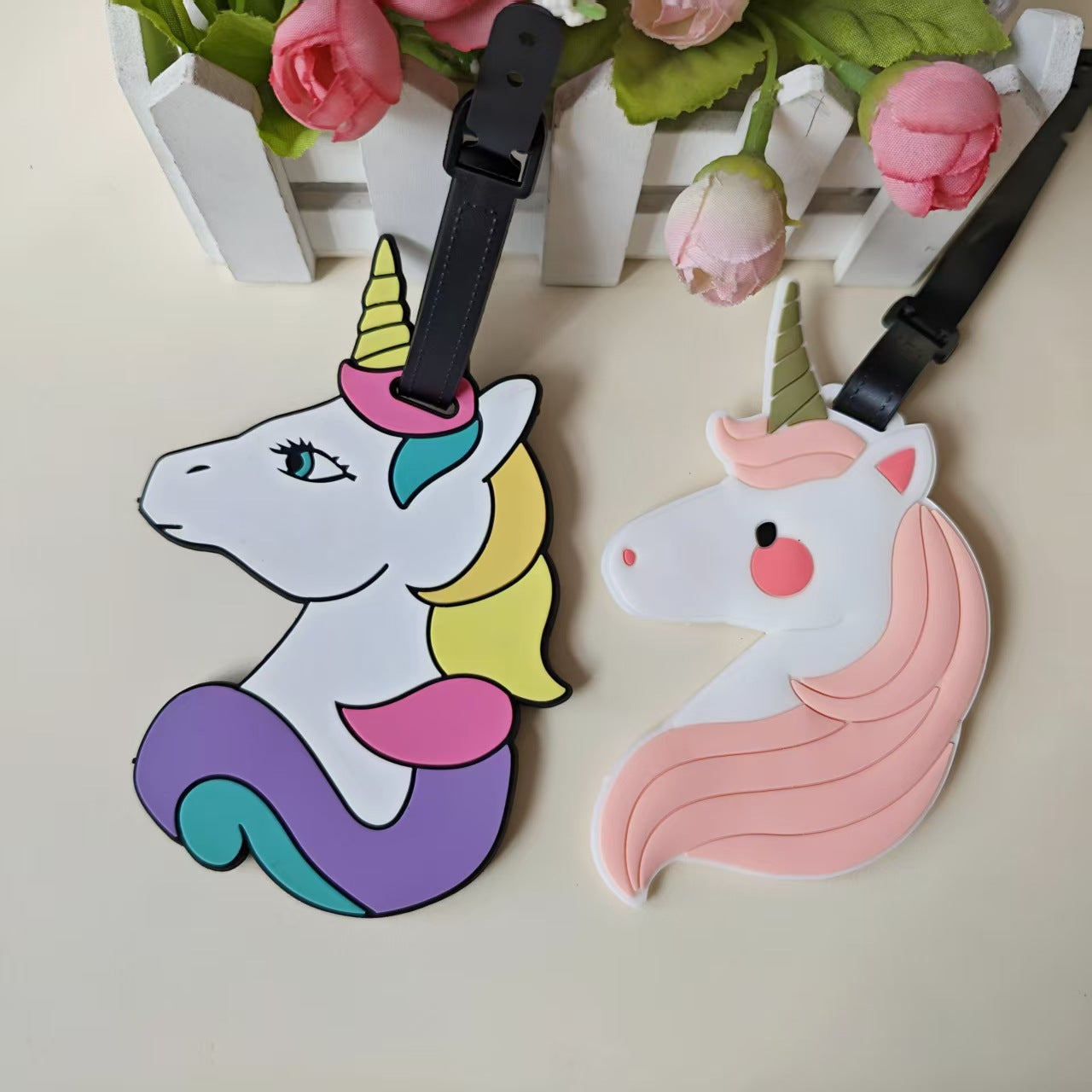 Unisex Gepäckanhänger im verspielten Einhorn-Design Brehn