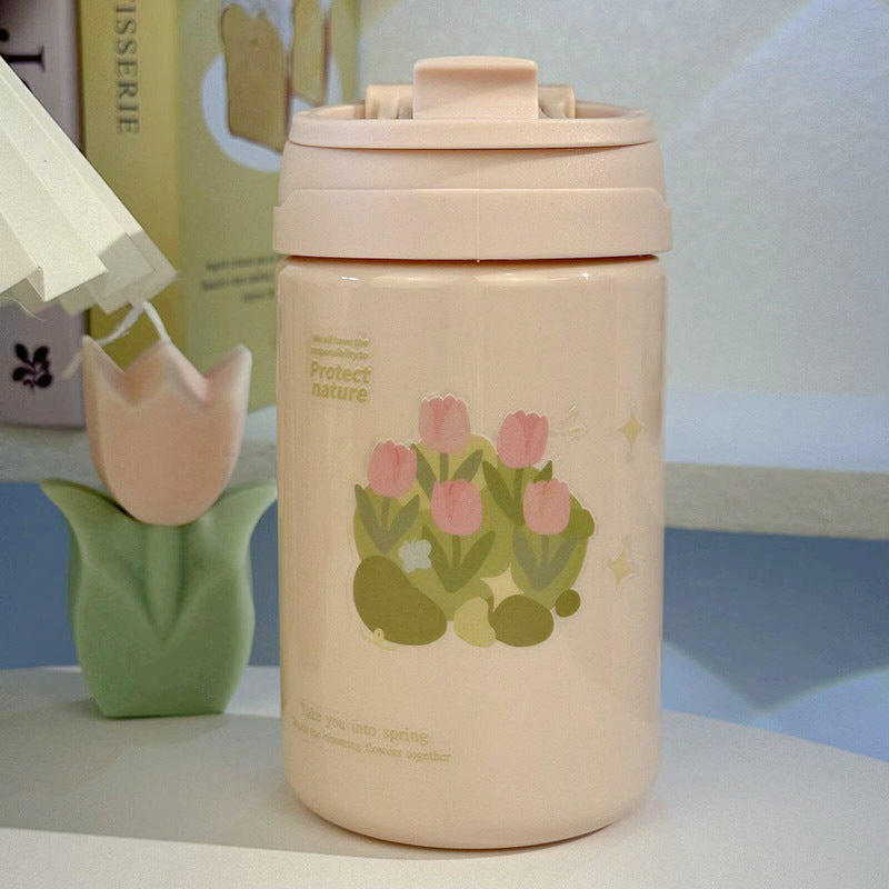 Damen Isolierbecher mit innovativem Selbstverschluss Brehn
