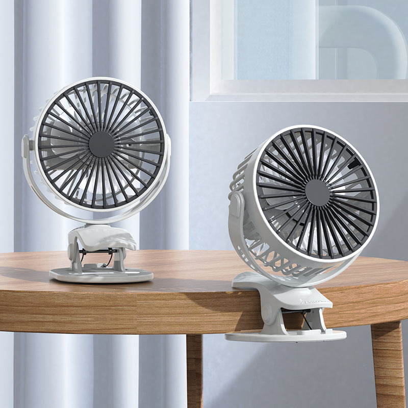 Tragbarer Tischventilator mit Clipfunktion und Leiser Betriebsart Brehn