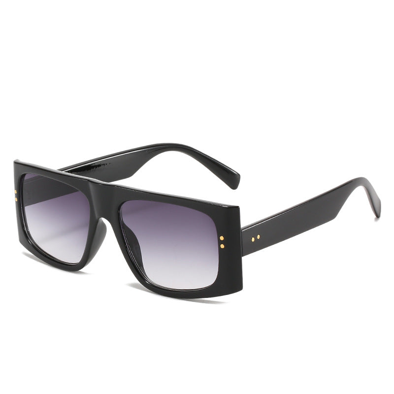 Damen oversized Sonnenbrille mit stylishem, schmalem Rahmen Brehn