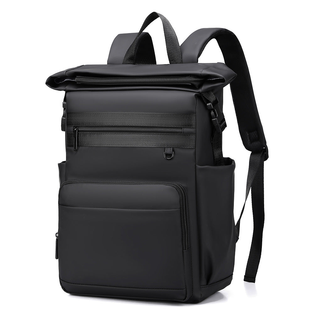 Roll-Top wasserdichte Laptop-Rucksack Brehn