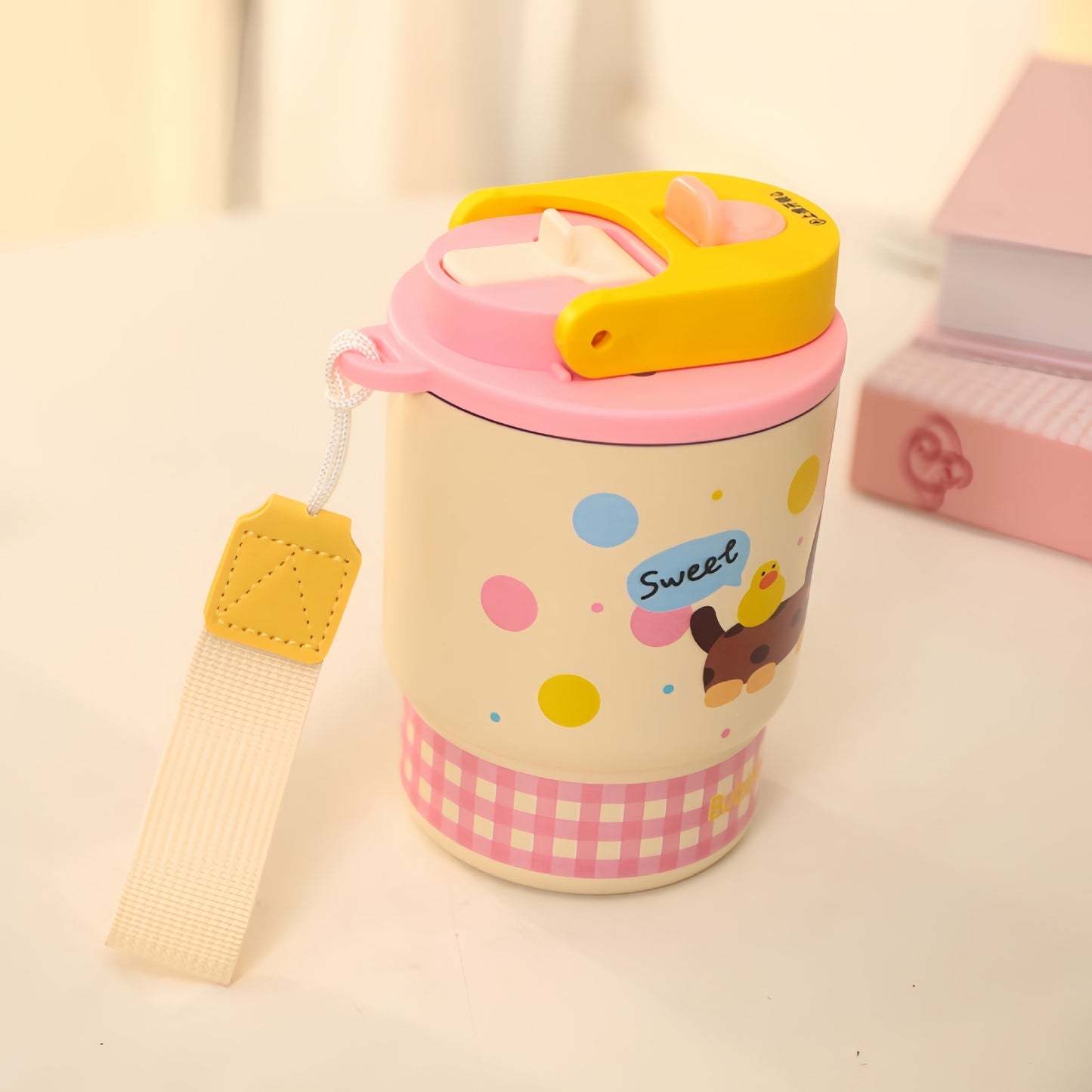 Damen Trinkbecher mit lustigem Tierdesign Brehn