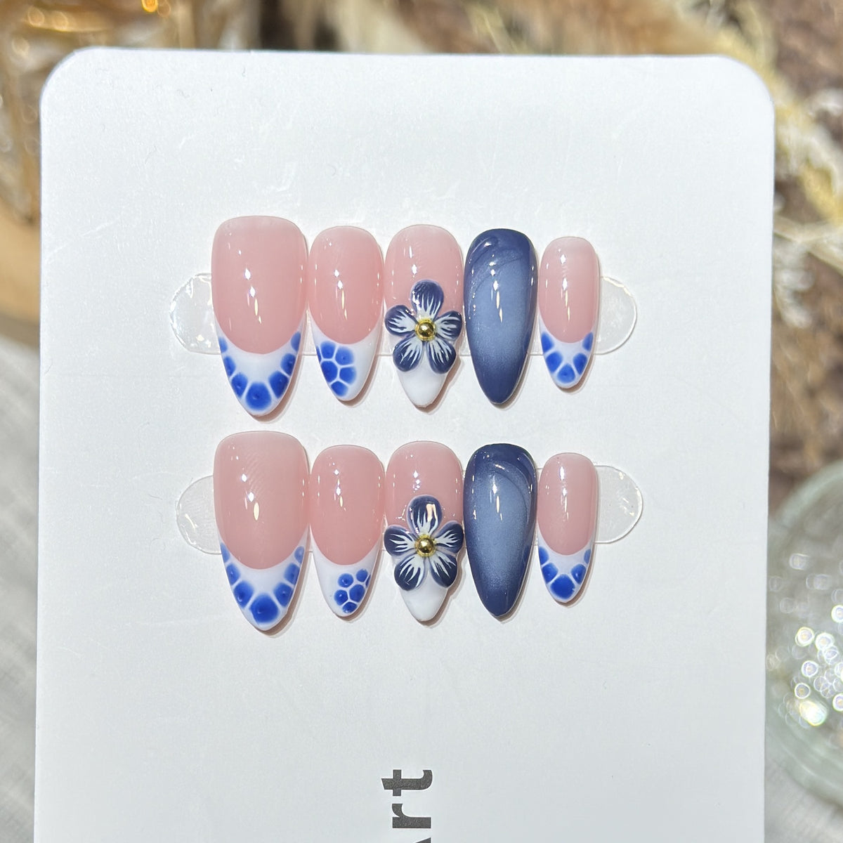 Wiederverwendbares Press-On Nagelset Brehn