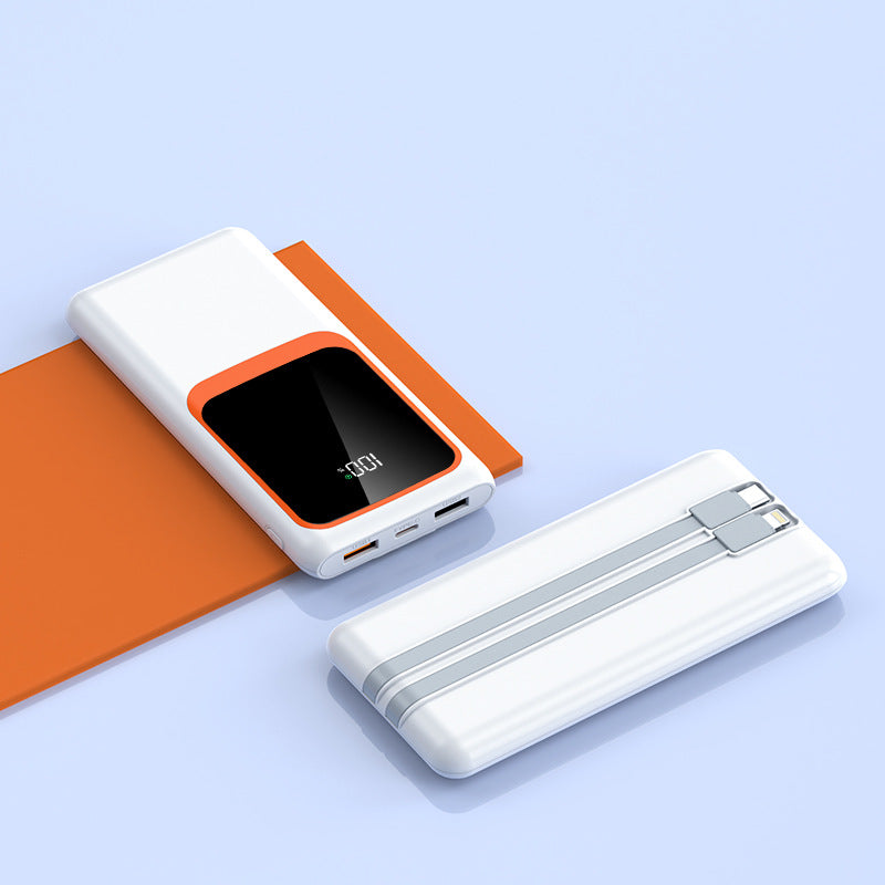 Powerbank mit Integrierten Schnellladefunktion und Digitaler Anzeige Brehn