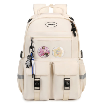Vielseitiger Cartoon-verzierten Freizeit Rucksack Brehn