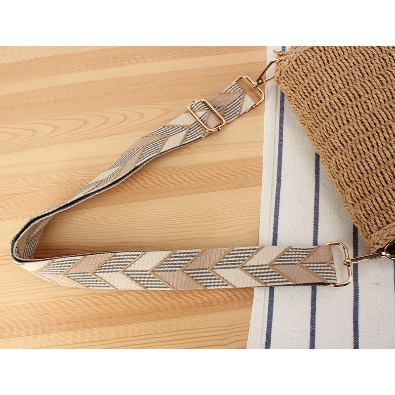 Handtasche mit Verstellbarem Breiten Schulterriemen Brehn