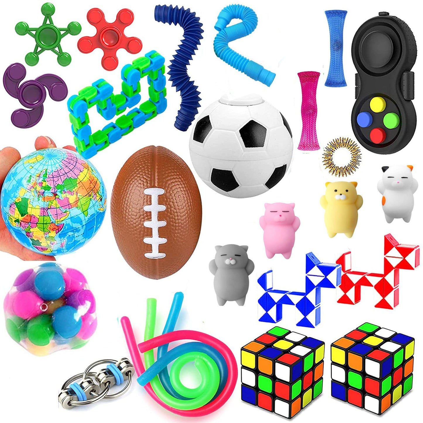 Unisex Stressabbau Spielzeug im Weihnachtsbaum-Design Brehn