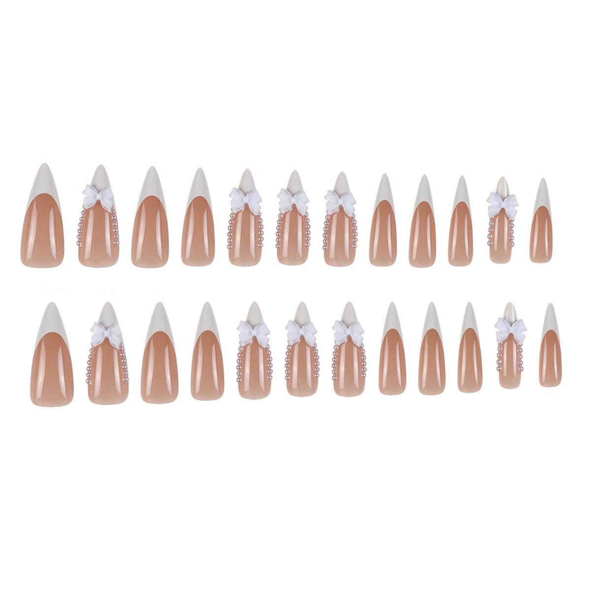 Elegante Premium Dekorative Nagelverzierungen Brehn