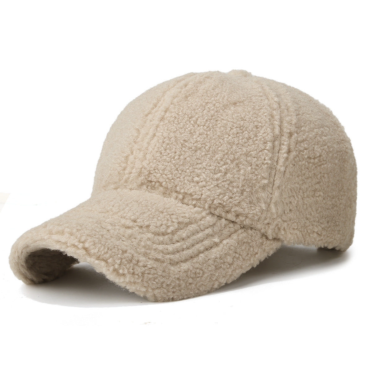Damen Plüsch Fleece Baseballcap Brehn