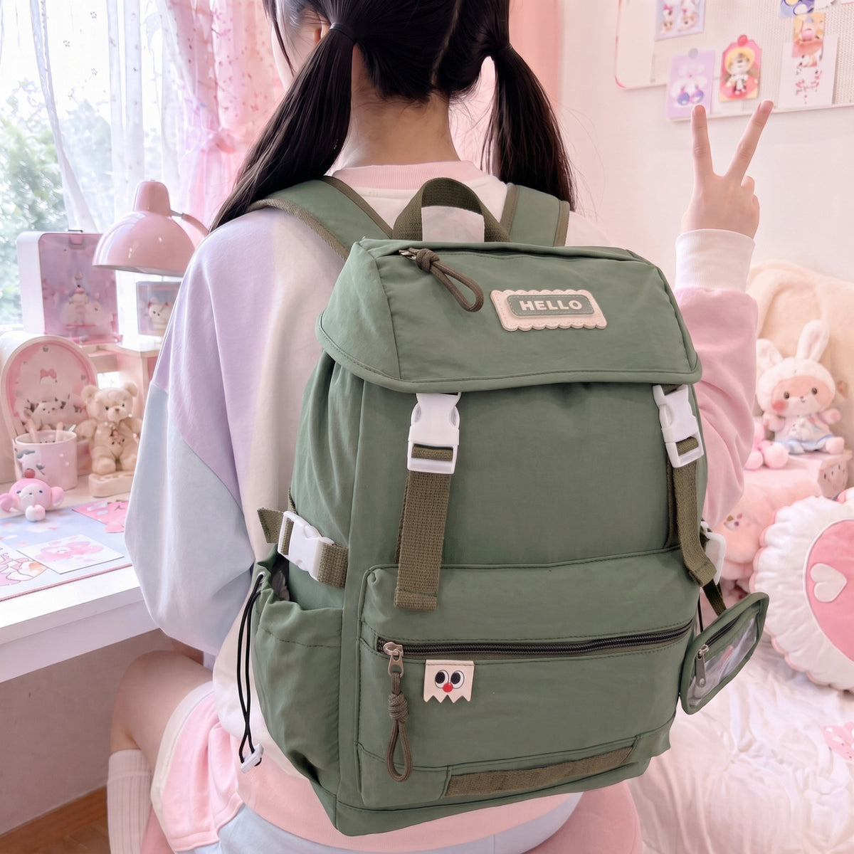 Multifunktionaler lässiger Rucksack Brehn
