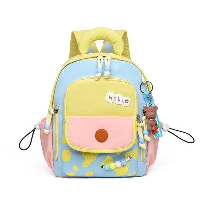 Verspielter Grafikdesign-Schulranzen für Kinder Brehn