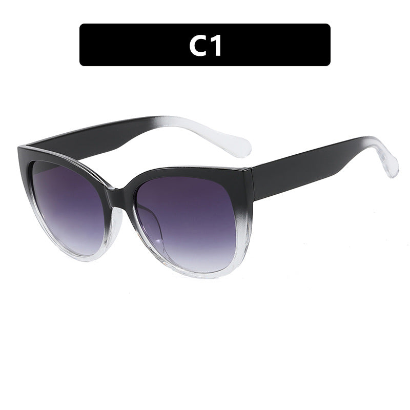 Damen extravagante Sonnenbrille mit modischem Cat-Eye Design Brehn
