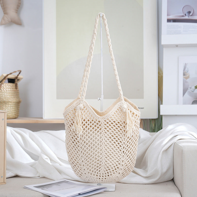 Handgefertigte Strandtasche Brehn