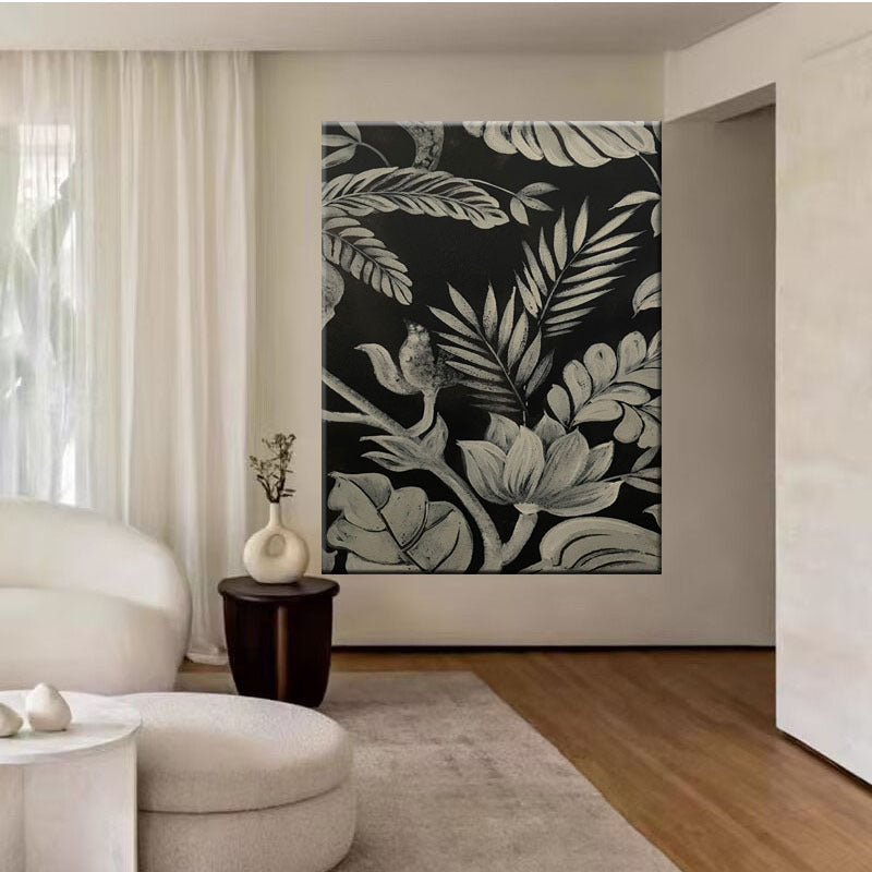 Botanische Relief Wandkunst