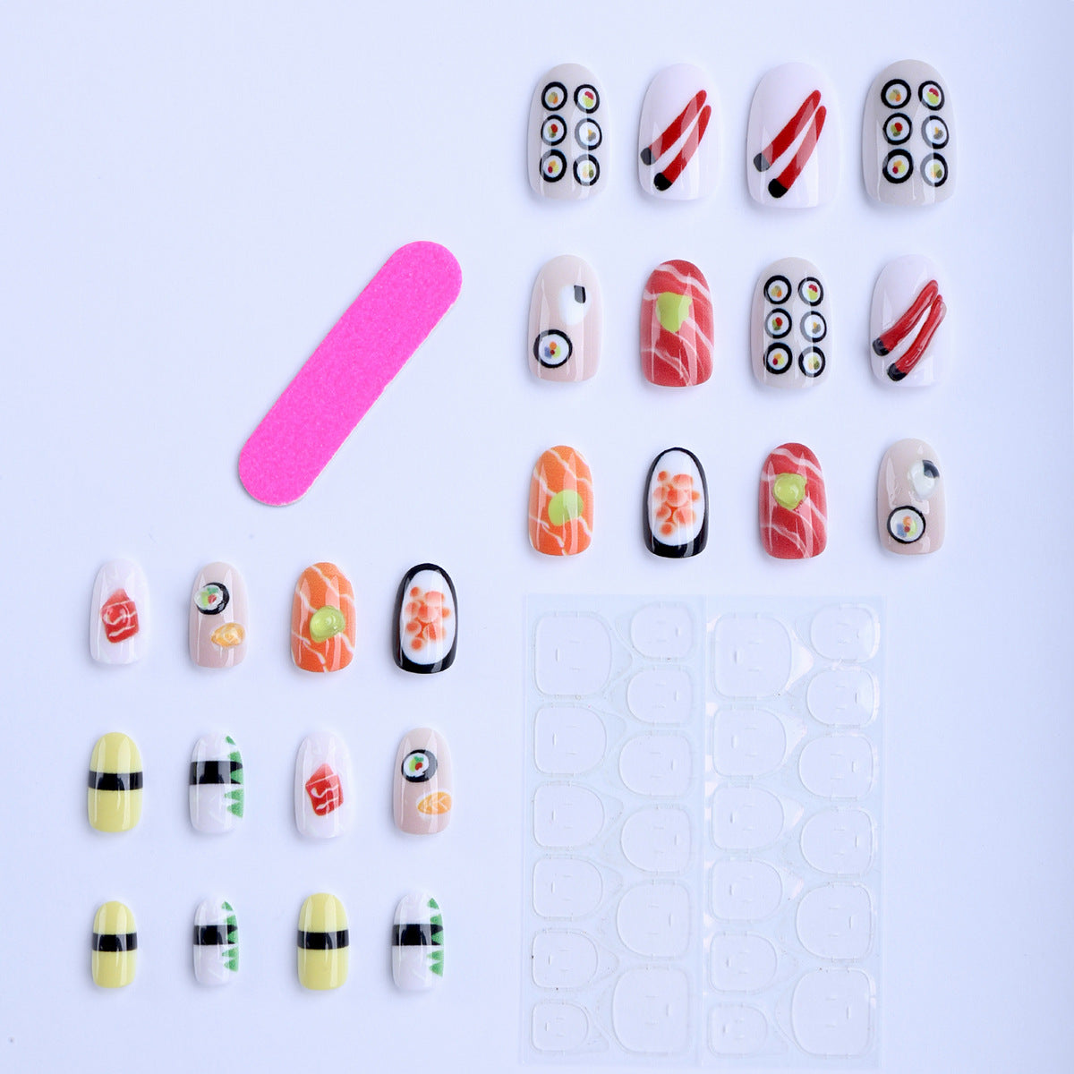Kunstvolle Nagelkunst Im Sushi-Design Brehn