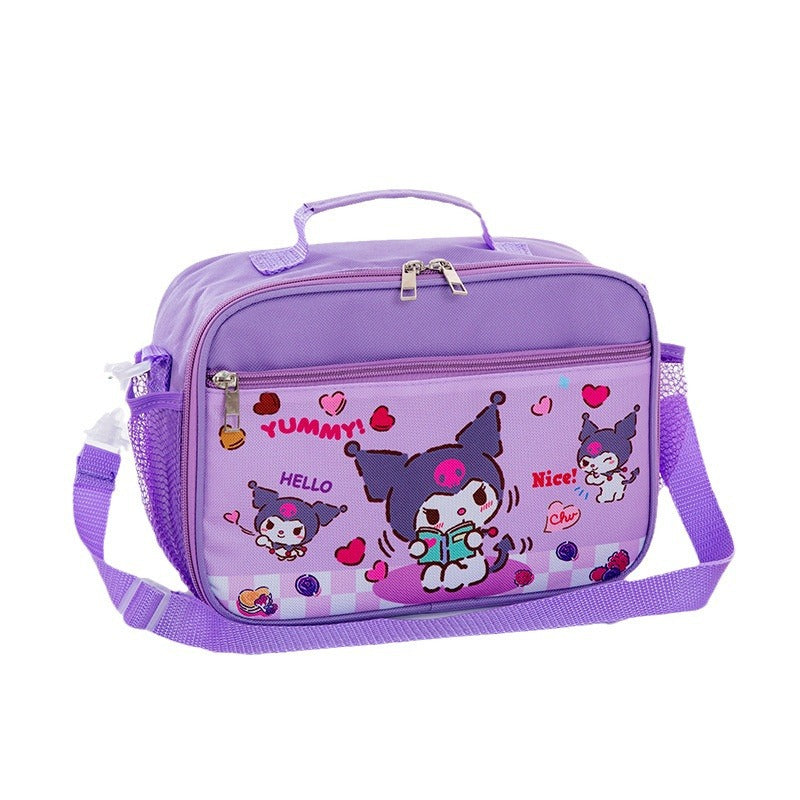 Cartoon isolierte Lunch Tasche Brehn