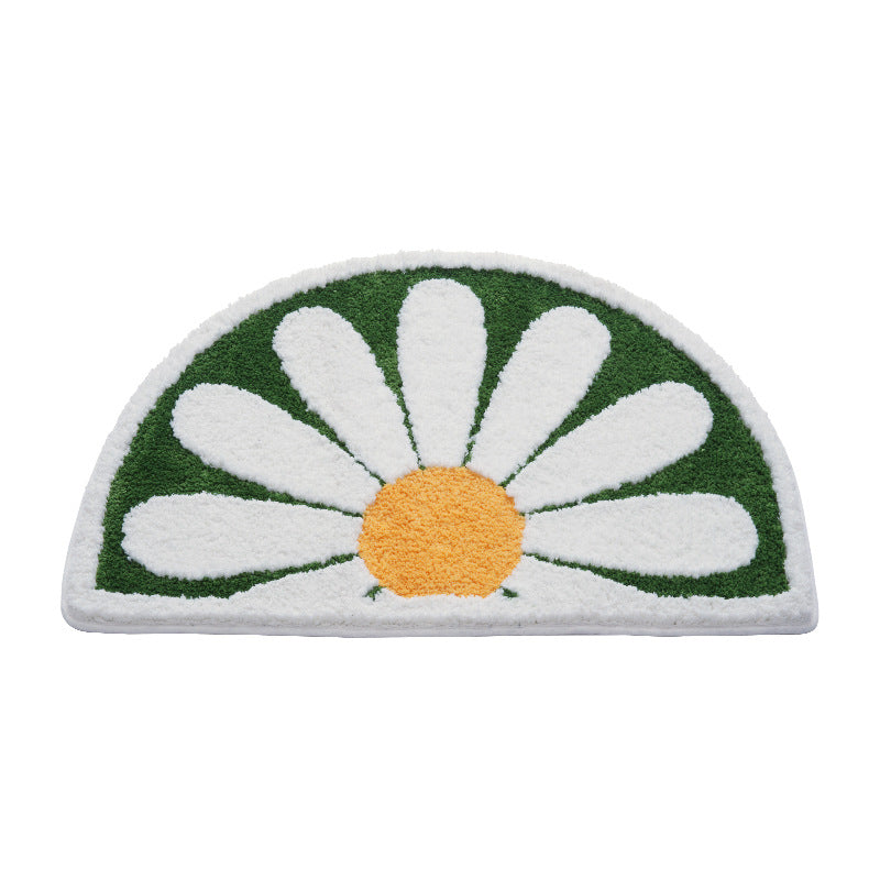 Blumenmuster Badezimmermatte Brehn