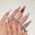 Skulptierte Stiletto Nagelverlängerungen Brehn
