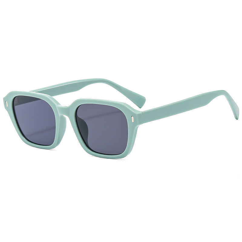 Damen Quadratische Sonnenbrille mit stylischem Transparentrahmen und UV-Schutz Brehn