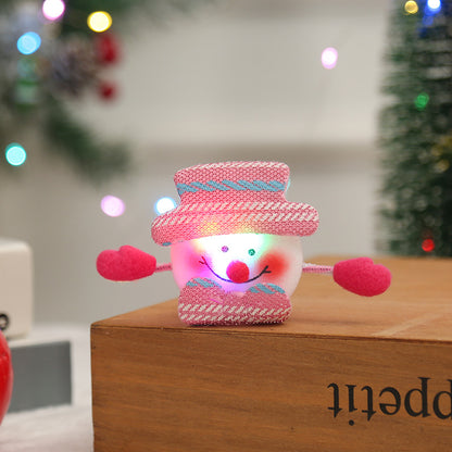 Kreative Weihnachtswristband mit Schneemann-Motiv Brehn