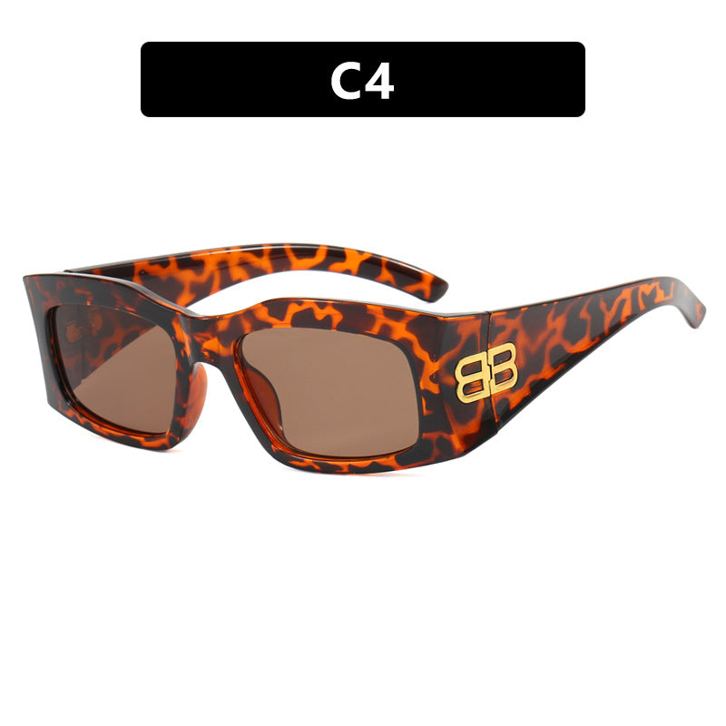 Damen modische Sonnenbrille mit kantigem Rahmen und Polarisierten Gläsern Brehn