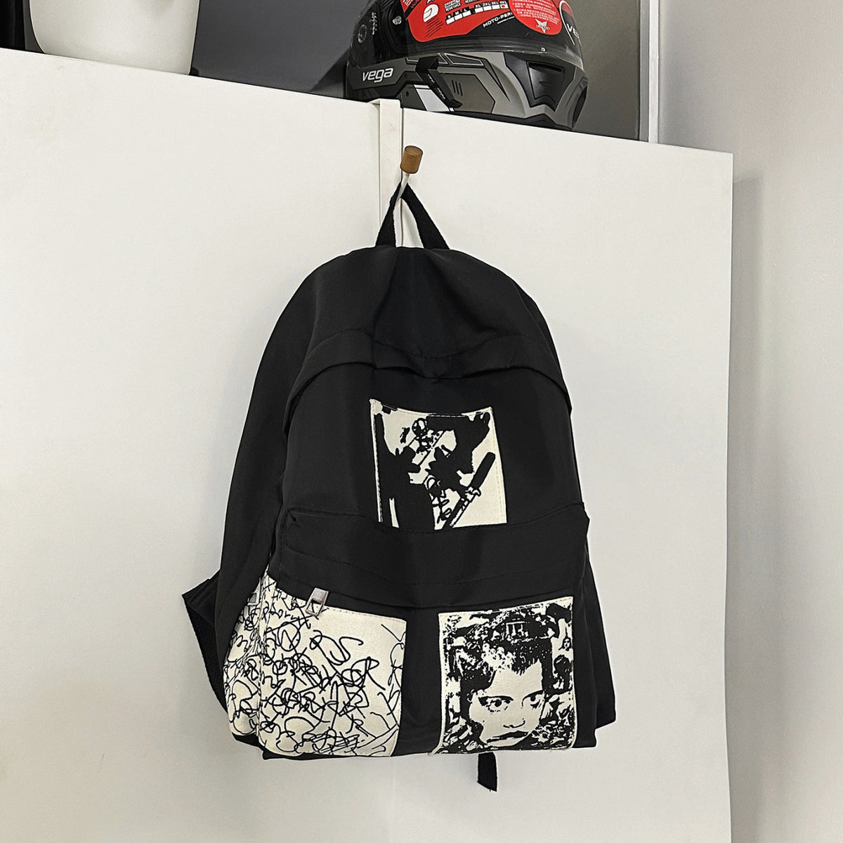 Grafikdruck Rucksack Brehn