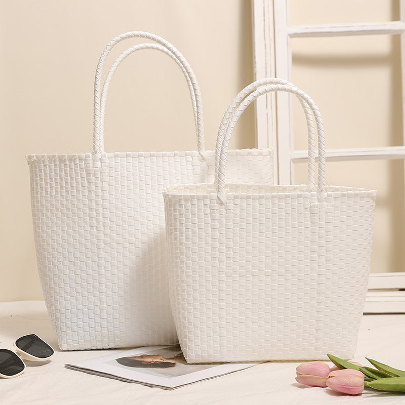 Geflochtene Freizeit Shopper-Tasche Brehn
