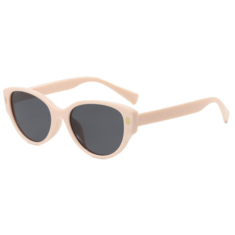 Damen Cat-Eye Sonnenbrille mit modernem Kunststoffrahmen Brehn
