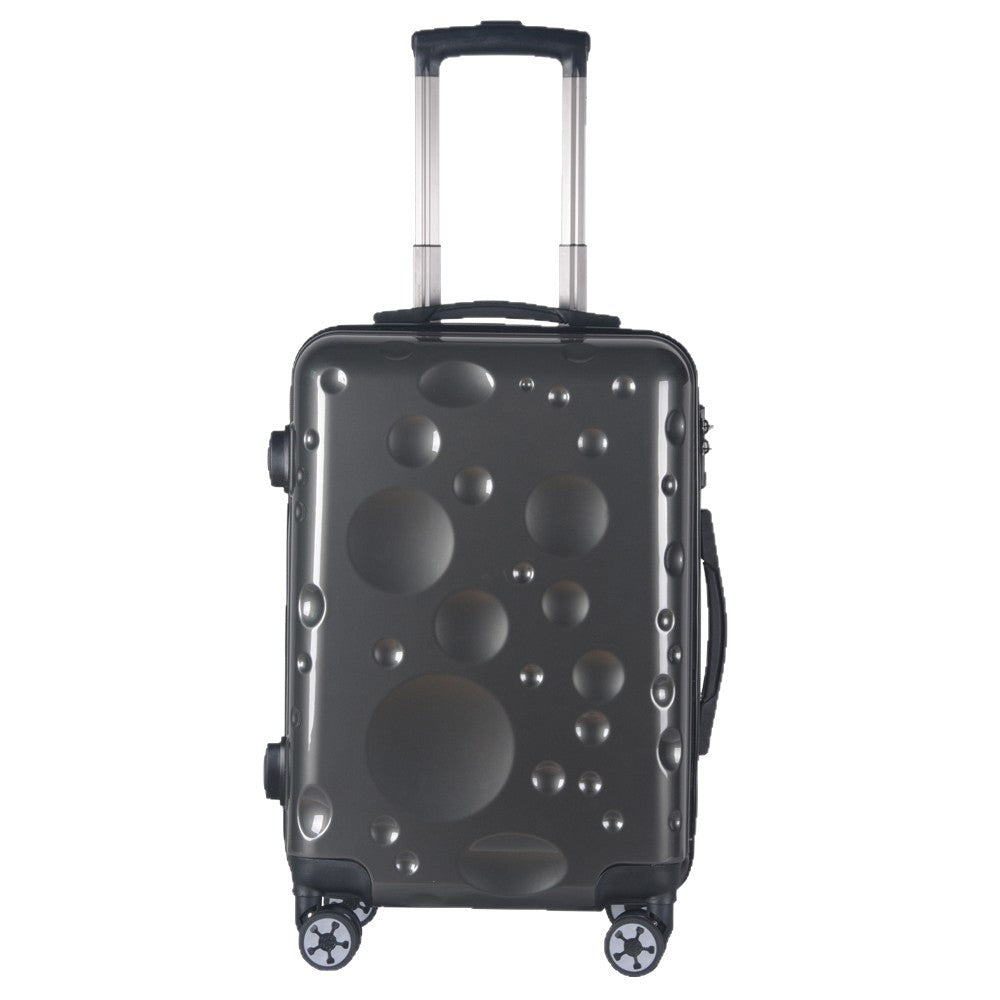 Unisex Moderne Blasenmuster Hartschalen Spinner Koffer Brehn