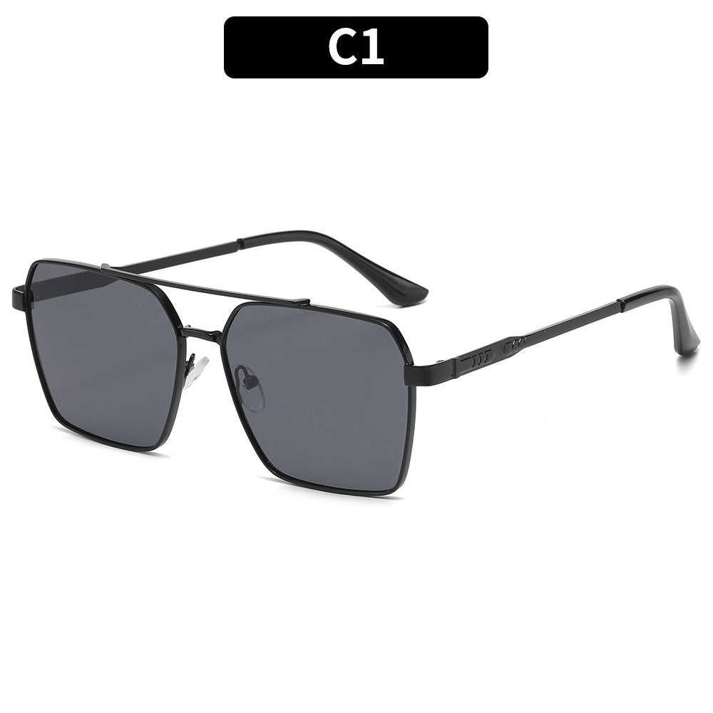 Elegante Übergroße Quadratische Sonnenbrille