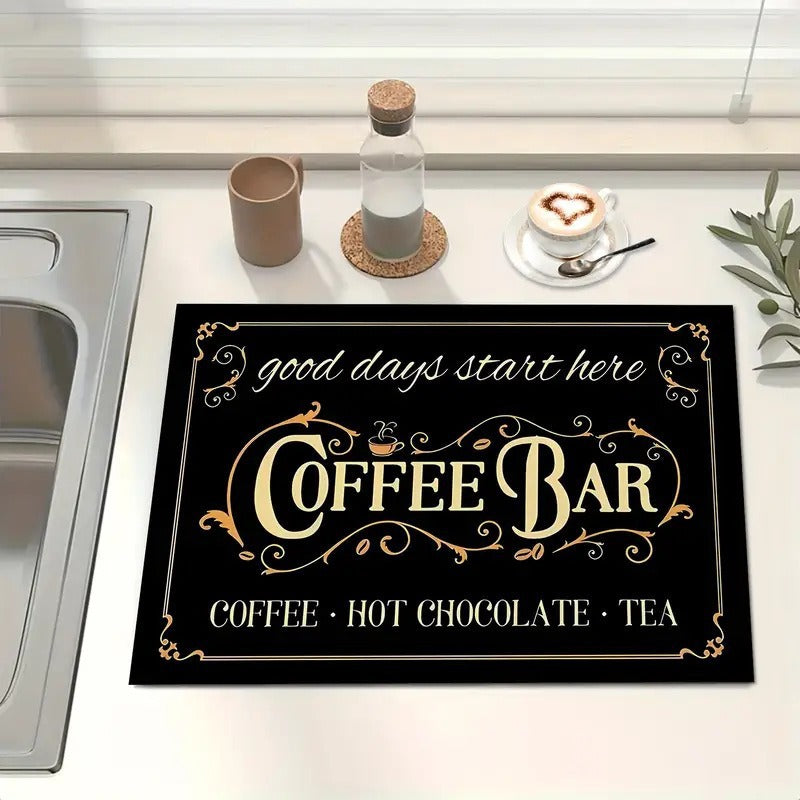 Kaffee Bar Küchenteppich Brehn