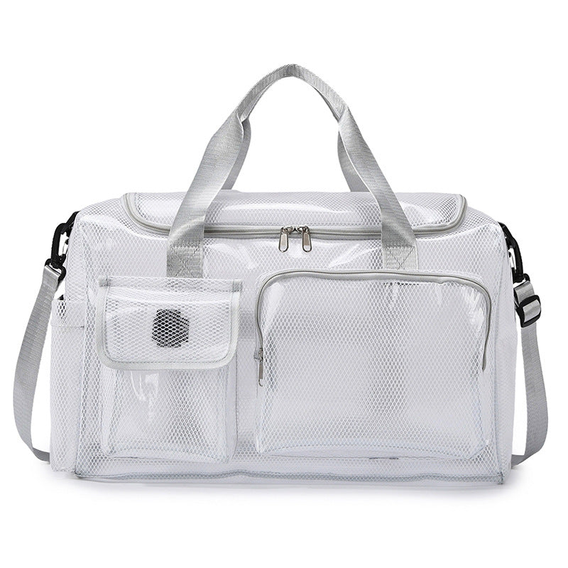 Transparente Gym- und Reisetasche