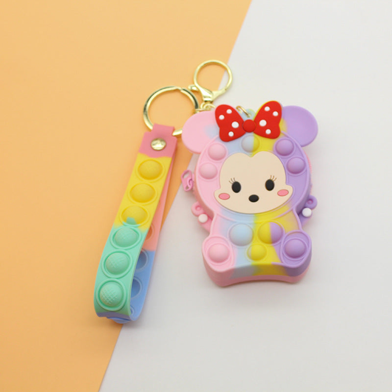 Damen Keychain mit Pop It Design Brehn