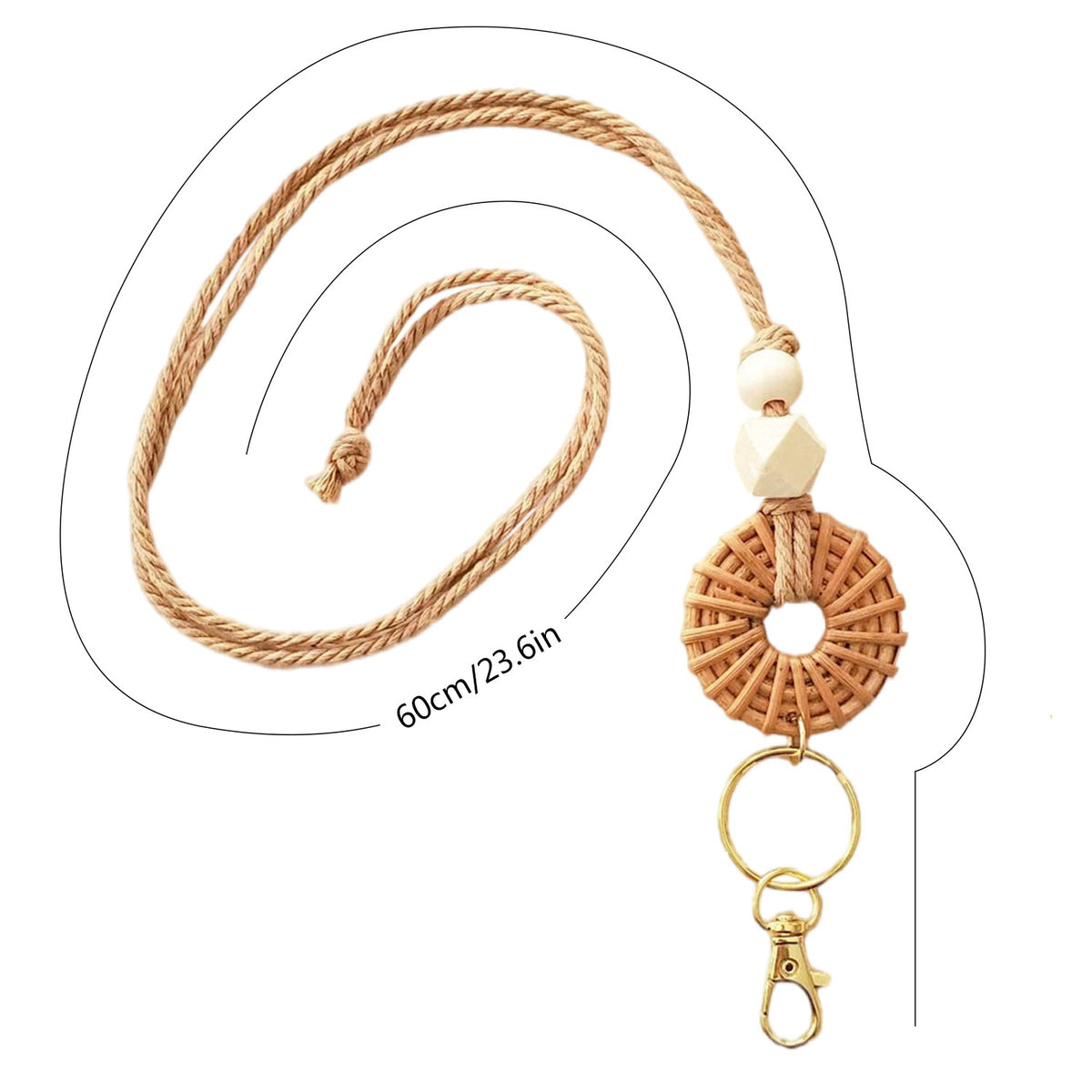 Macrame Schlüsselanhänger Halter Brehn