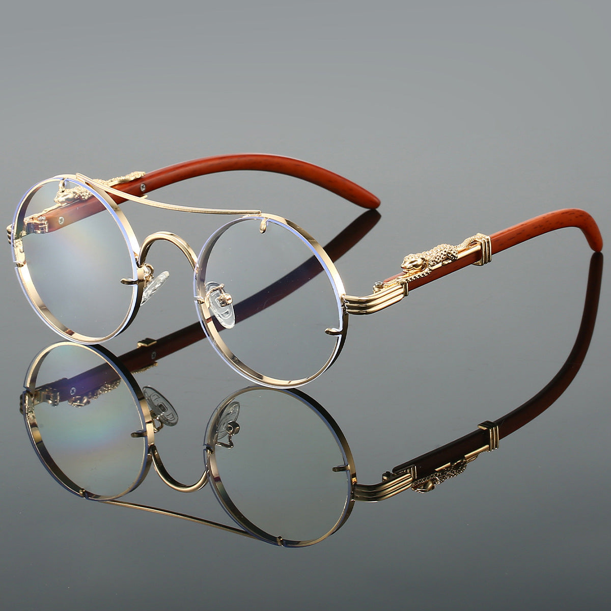Vintage-inspirierte Drachenrahmen Sonnenbrille Brehn