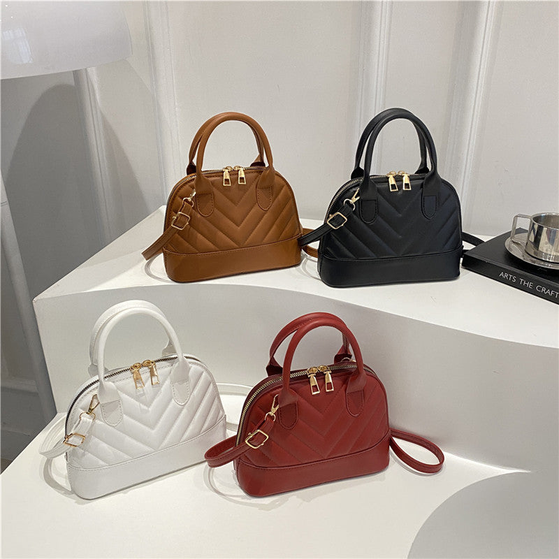 Gepatchte Mini-Handtasche Brehn