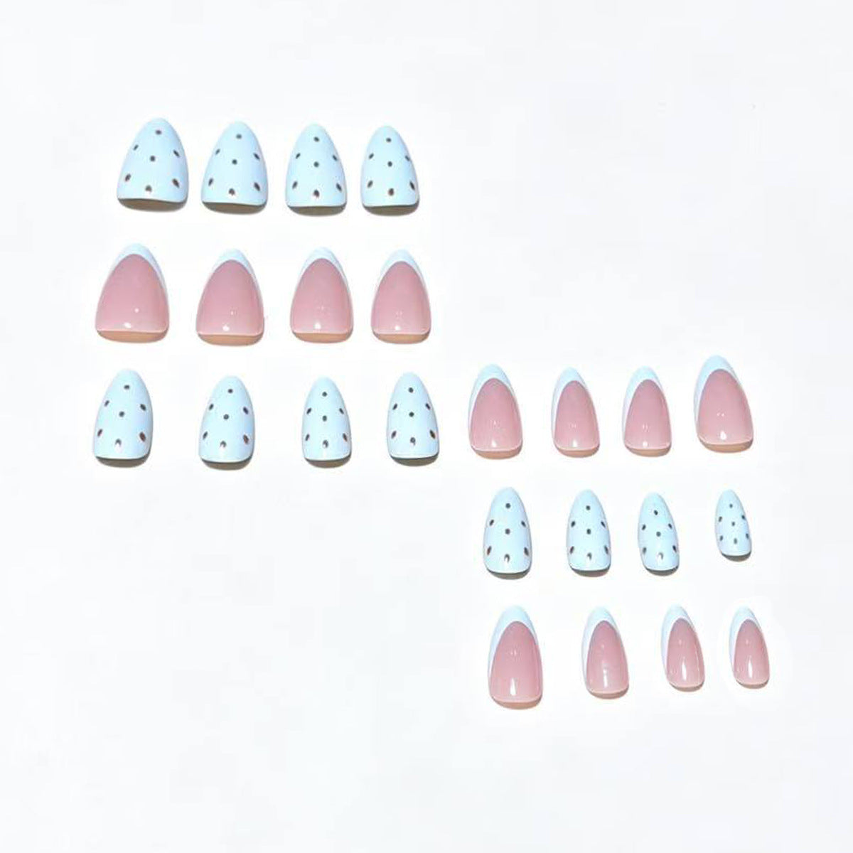 Kreative Pünktchen Press-On Nagelspitzen Brehn