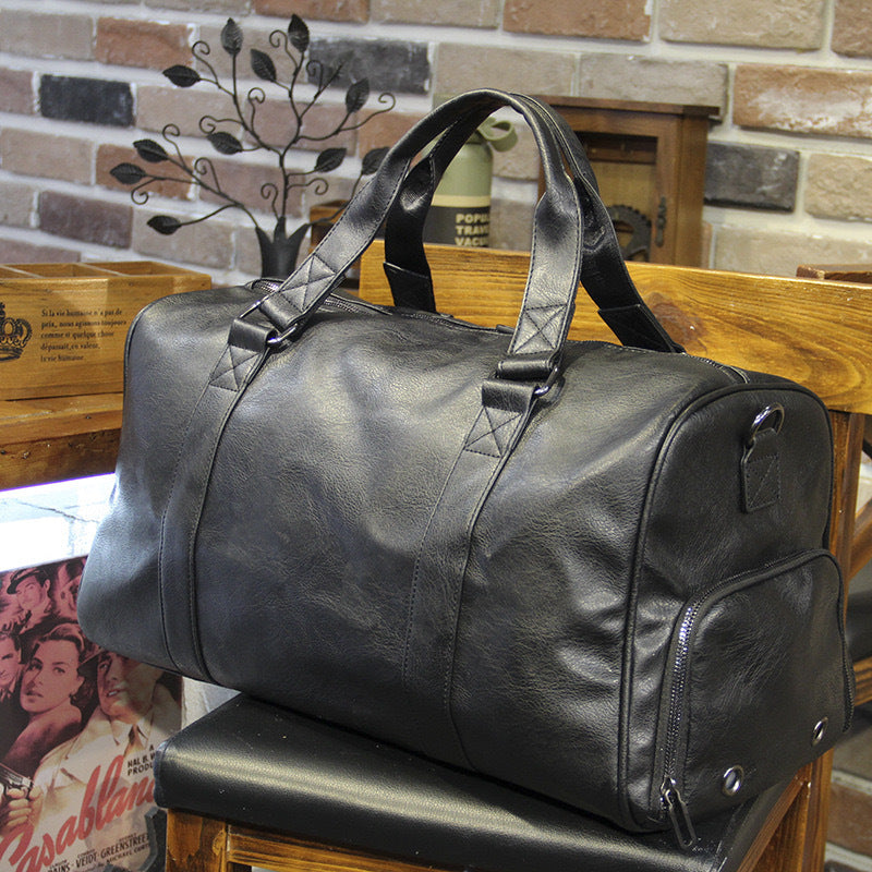 Stilvolle Reisetasche Aus Hochwertigem Kunstleder Brehn