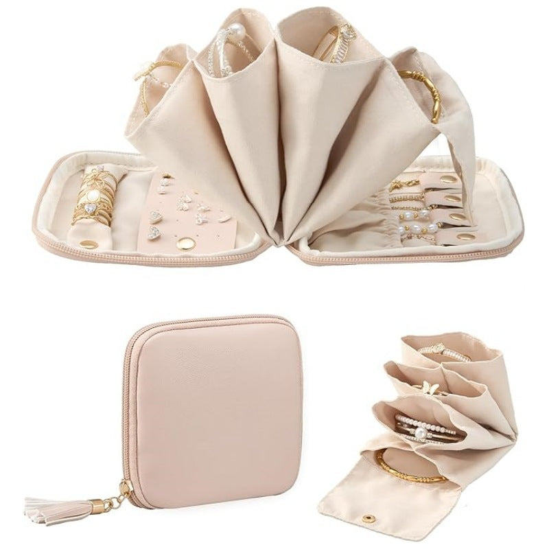 Schmuck-Organizer Tasche mit Multifunktionalem Innenlayout Brehn