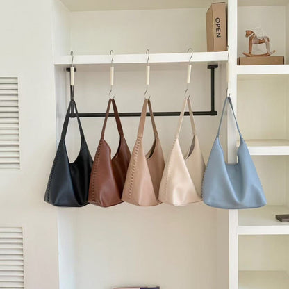 Moderne Vegane Leder Schlappe Tote Tasche