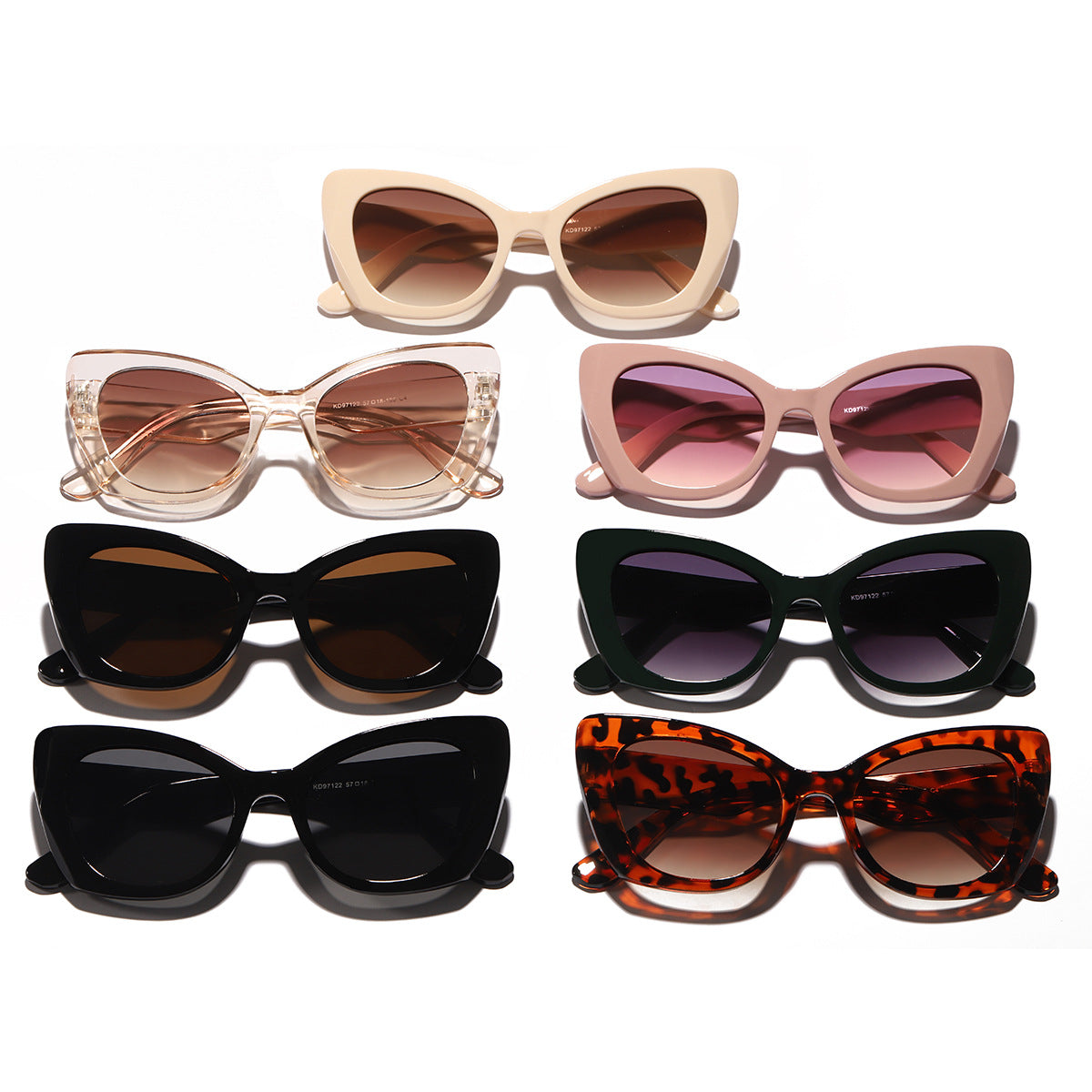 Damen Cat-Eye Sonnenbrille Brehn