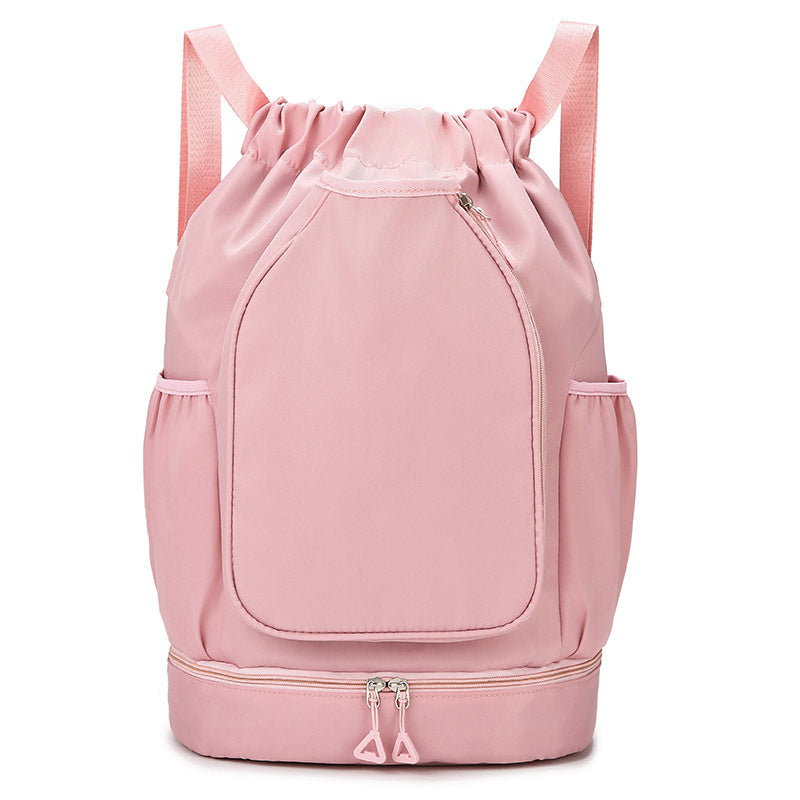 Leichter reisebereiter Kordelzug-Rucksack