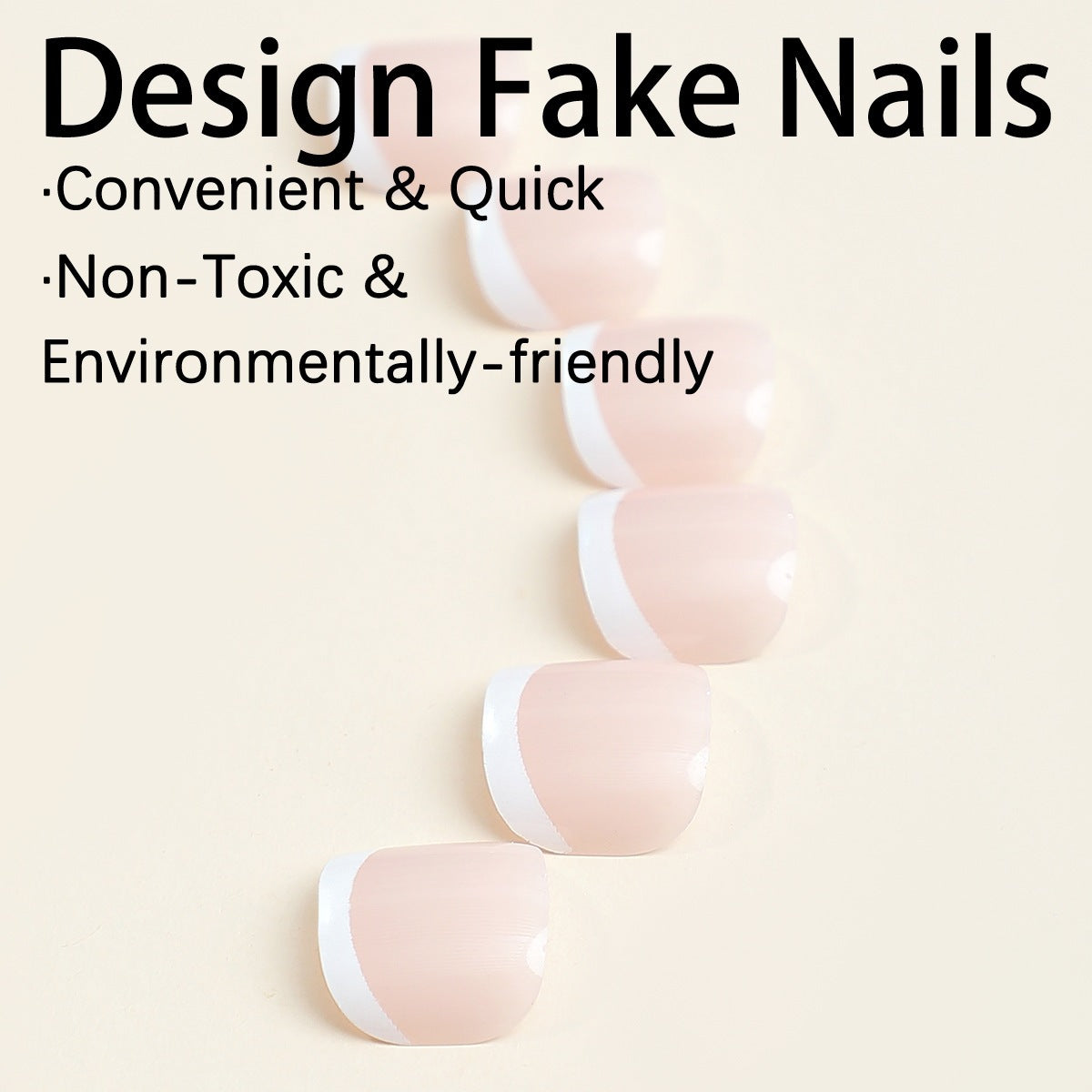 Kunstnagelset mit eleganten Design-Elementen Brehn