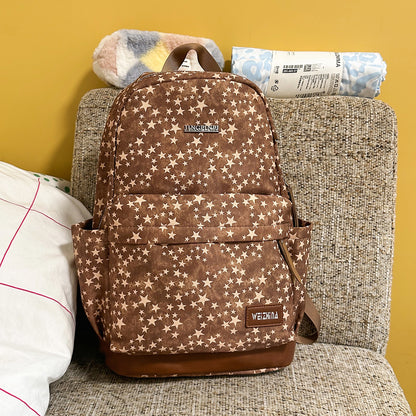 Stylische Stern-gedruckte Freizeit-Rucksack Brehn