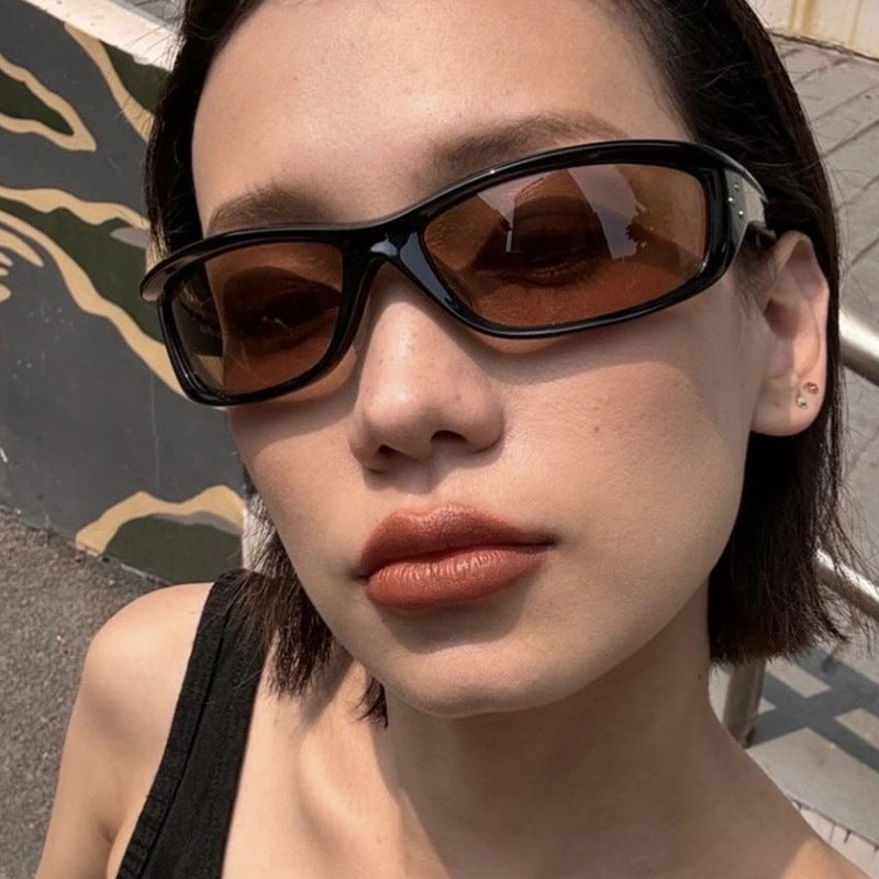 Damen Sportliche Sonnenbrille mit ergonomischem Rahmen und UV-Schutz Brehn